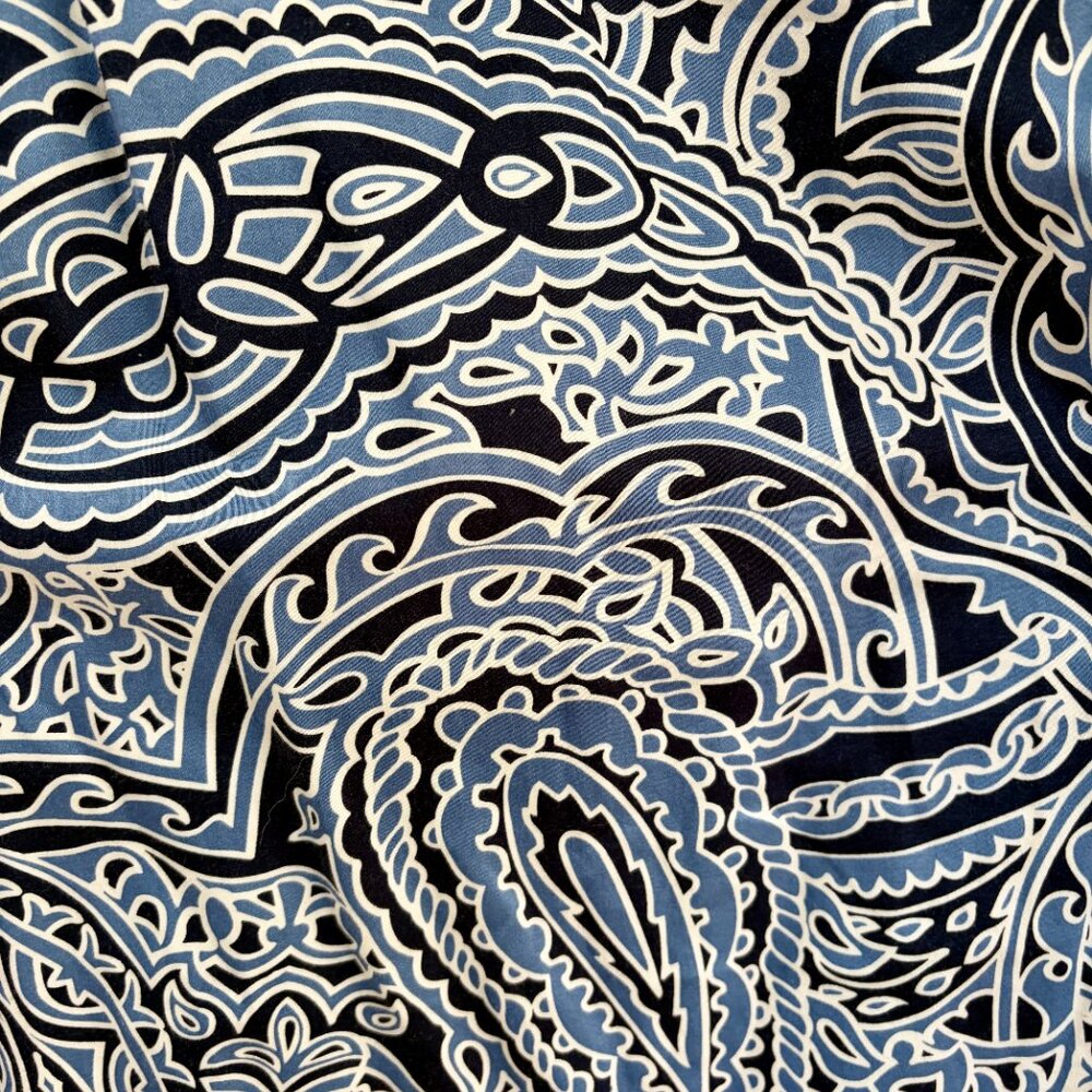 NWT Vineyard Vines Abbey Dress Nautical Paisley Sz10 Travel Wedding Summer Beach - Picture 6 of 8